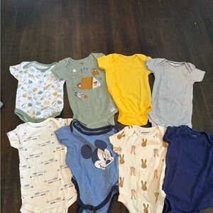 Baby Onesies Set - Disney and Animal Prints